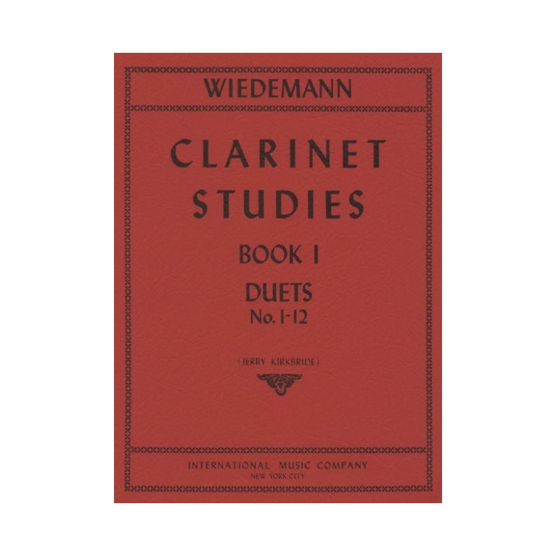 Wiedemann, Ludwig - Clarinet Studies Book 1 Book 1