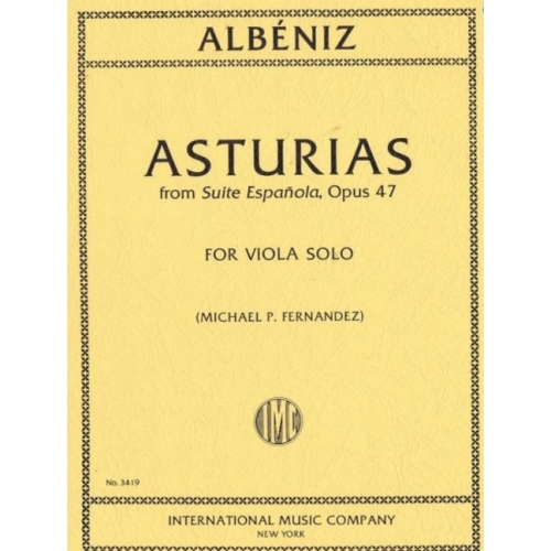 Albéniz, Isaac - Asturias...