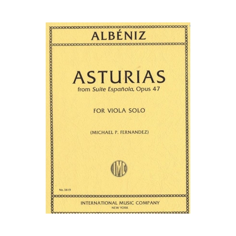 Albéniz, Isaac - Asturias op.47