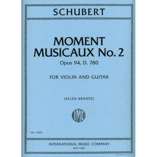 Schubert, Franz - Moment Musicaux No.2 op.94 D780 