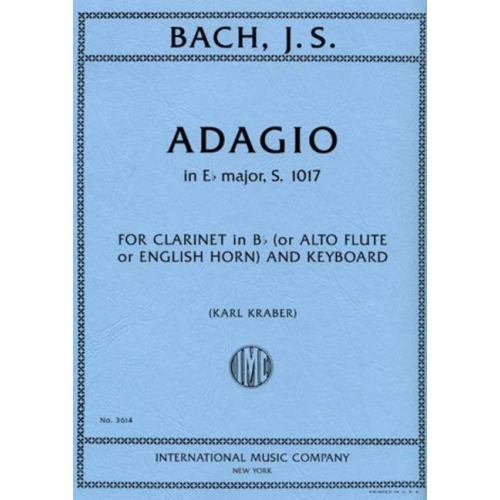 Bach, J.S - Adagio E-Flat...