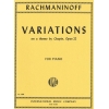 Rachmaninoff, Sergei Wassiljewitsch - Variations on a theme by Chopin op. 22 