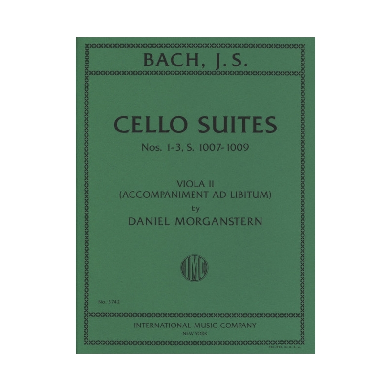 Bach, J.S - Cello Suites Nos. 1-3 BWV 1007-1009