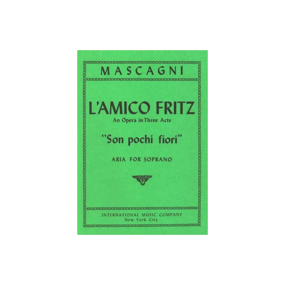 Mascagni, Pietro - Son pochi fiori 