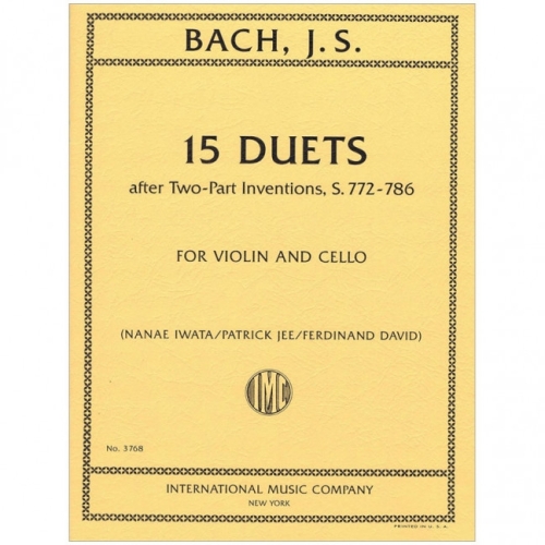 Bach, J.S - 15 Duets...