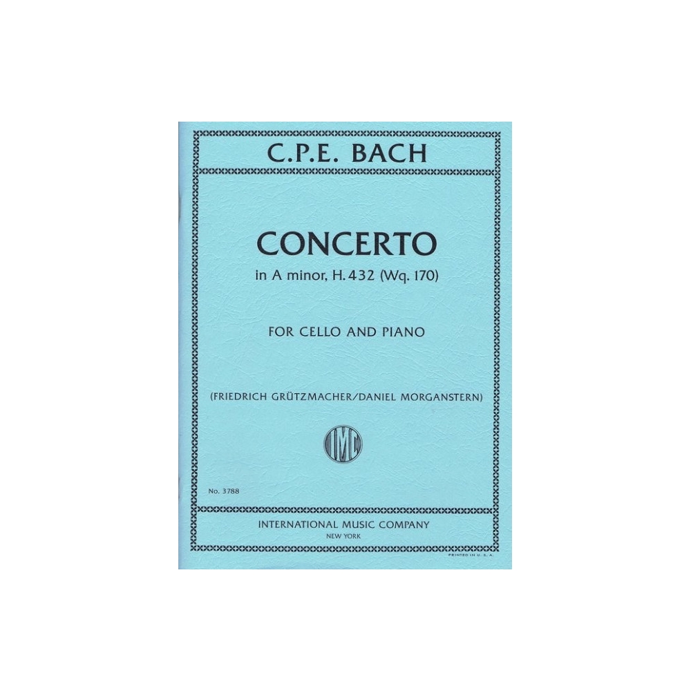 Bach, Carl Philipp Emanuel - Concerto A minor Wq.170 