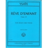 Ysaÿe, Eugène - Reve D'enfant op.14 