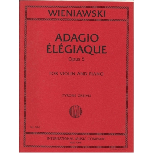Wieniawski, Henryk - Adagio...