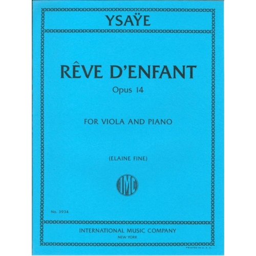 Ysaÿe, Eugène - Reve...