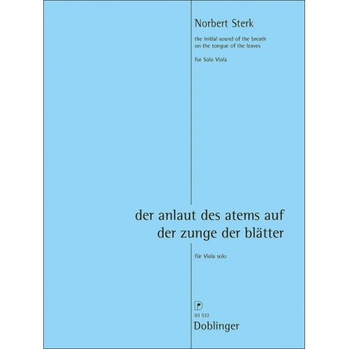 Norbert Sterk - Der Anlaut...