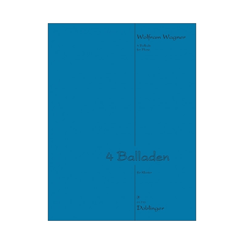 Wagner, Wolfram - 4 Balladen 