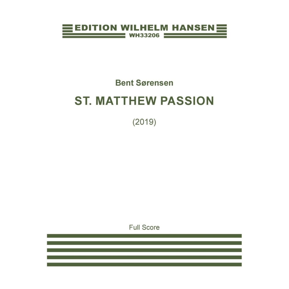 Sørensen, Bent - St. Matthew Passion