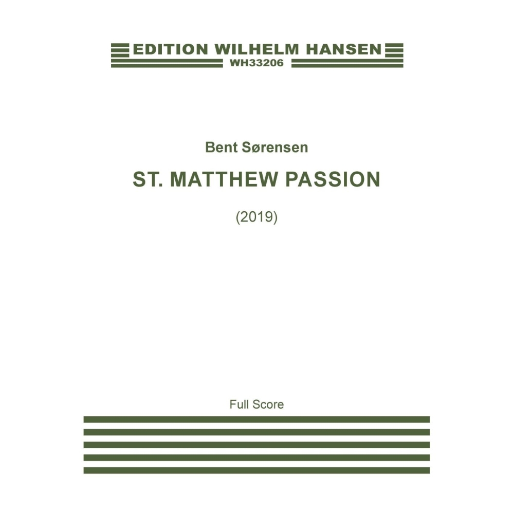 Bent Sørensen - St. Matthew Passion