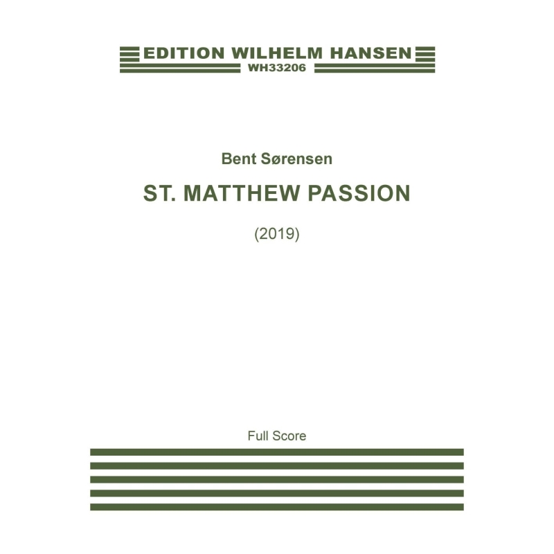 Sørensen, Bent - St. Matthew Passion