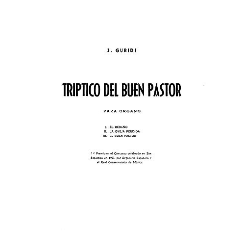 Jesus Guridi: Triptico Del Buen Pastor