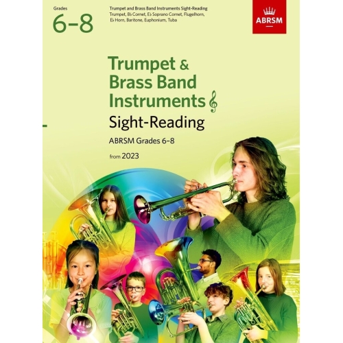 Sight-Reading for Trumpet and Brass Band Instruments (treble clef), ABRSM Grades 6-8, from 2023