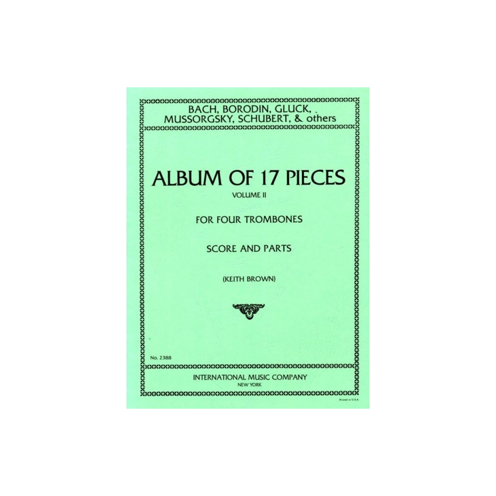 Album of 17 Classical Pieces Volume 2 Vol. 2
