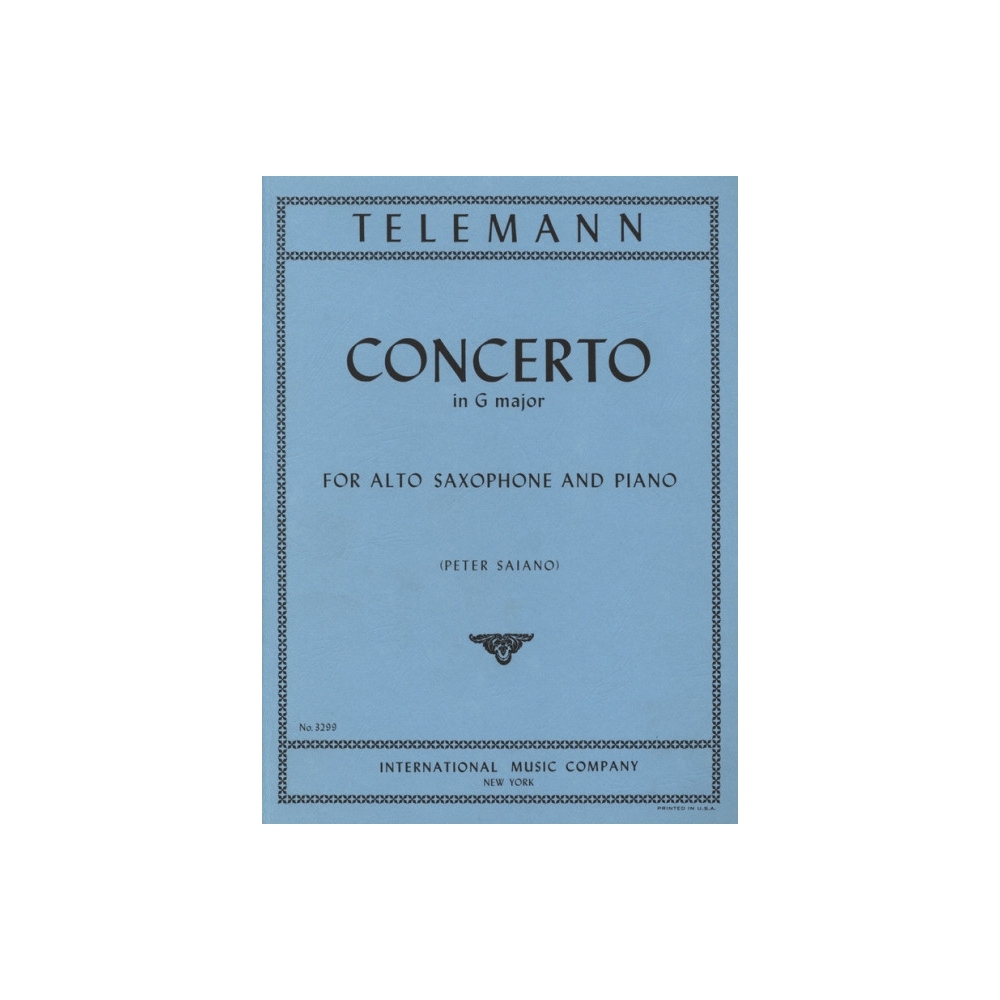 Telemann, Georg Philipp - Concerto in G minor 