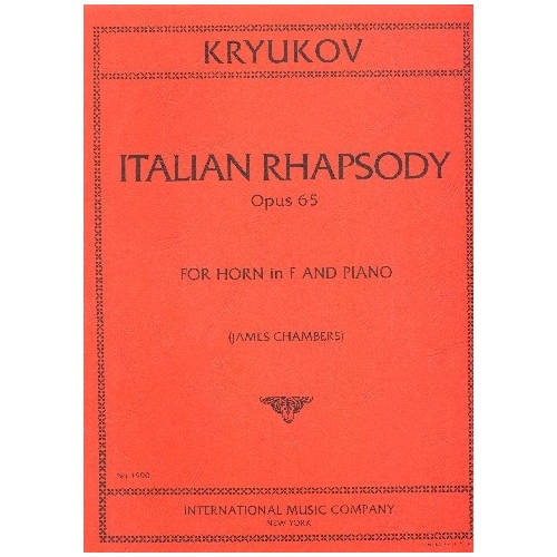 Kryukov, Vladimir - Italian Rhapsody op. 65