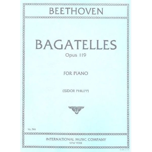 Beethoven, Ludwig van - Bagatelles op.119