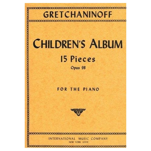 Gretchaninow, Alexandr - Children's Album op. 98