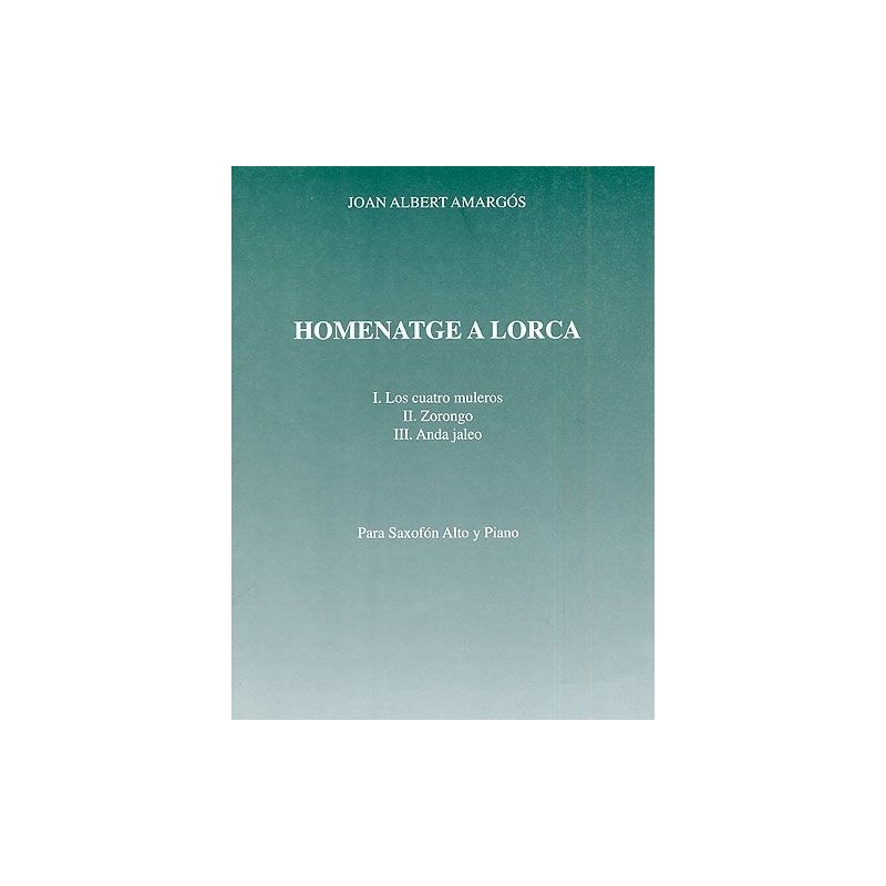 Amargos, Joan Albert - Homenatge A Lorca