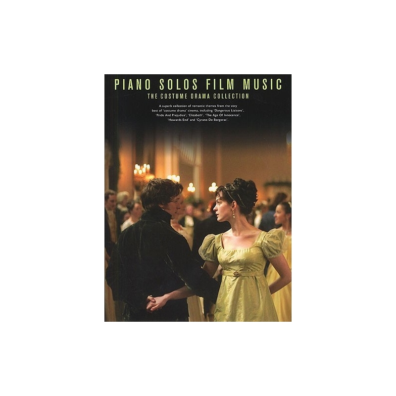Piano Solos Film Music: The Costume Drama Collection
