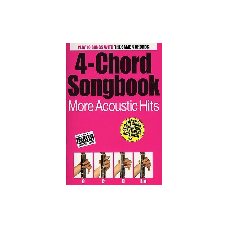 4-Chord Songbook More Acoustic