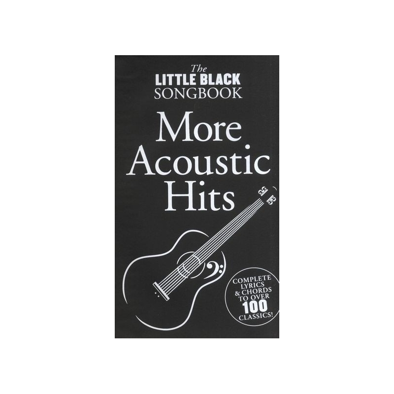 The Little Black Songbook: More Acoustic Hits