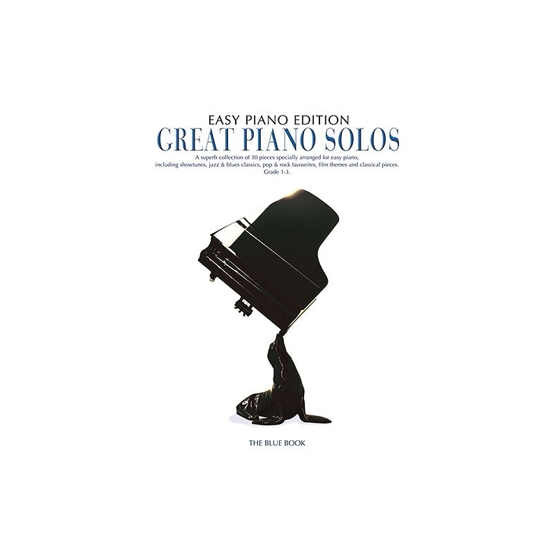 Great Piano Solos - The Blue Book (Easy Piano Edition)