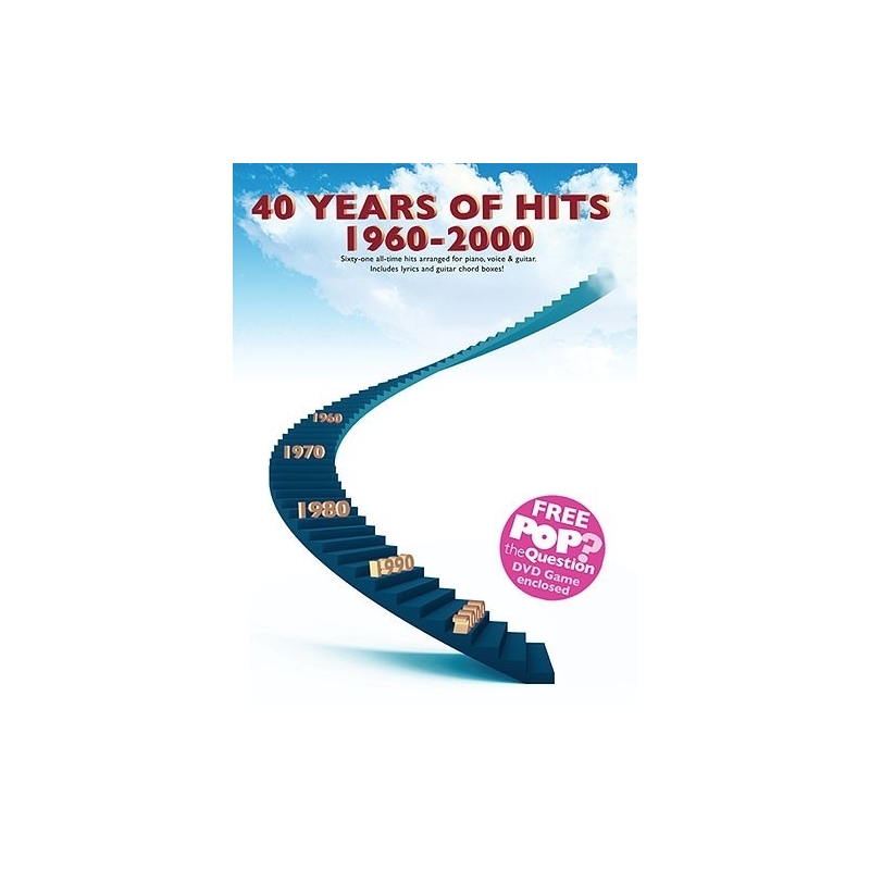 40 Years Of Hits 1960-2000 (Book And Pop The Question DVD)