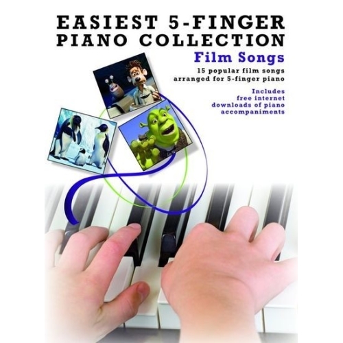 Easiest 5-Finger Piano Collection - Film Songs