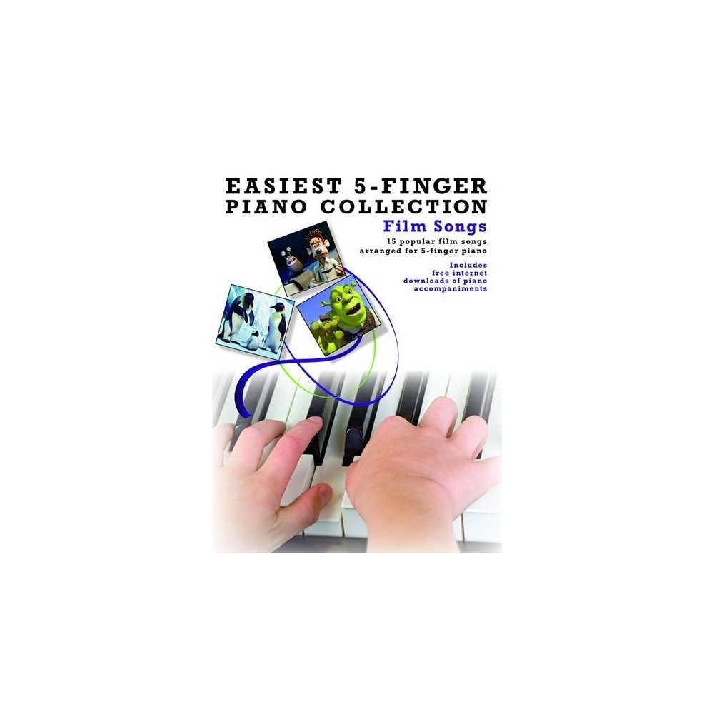 Easiest 5-Finger Piano Collection - Film Songs