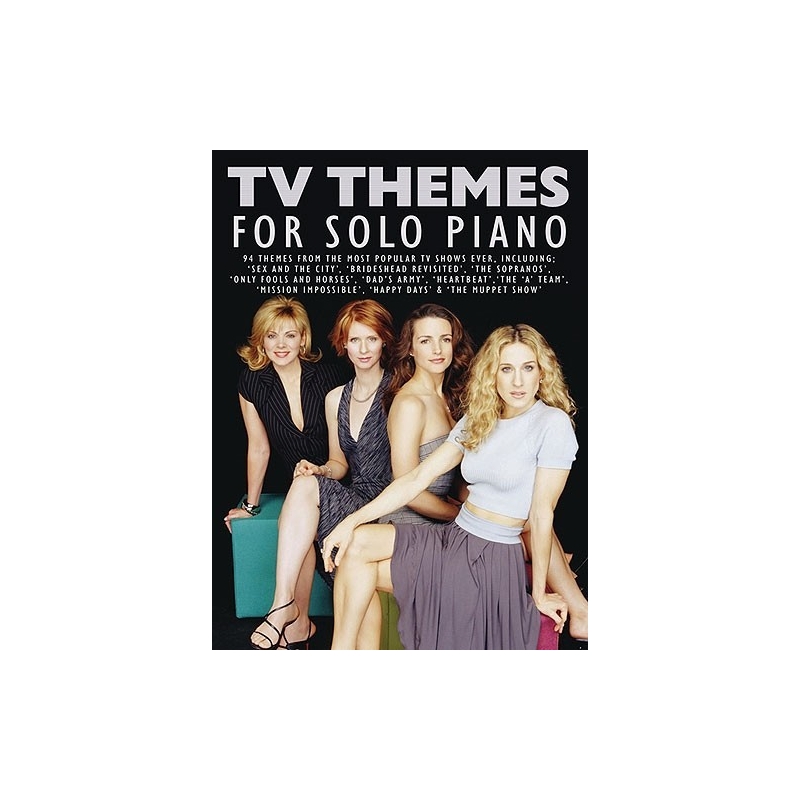 TV Themes For Solo Piano