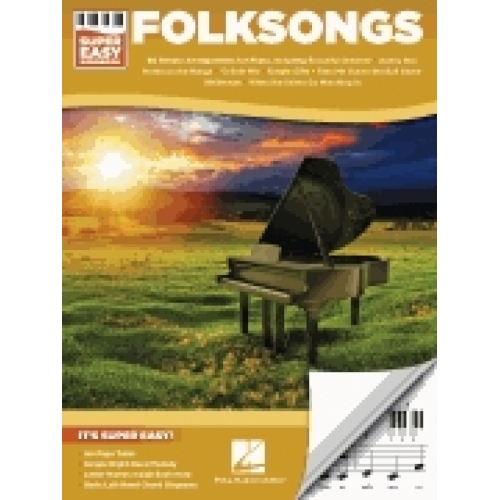 Folksongs – Super Easy Songbook for Piano