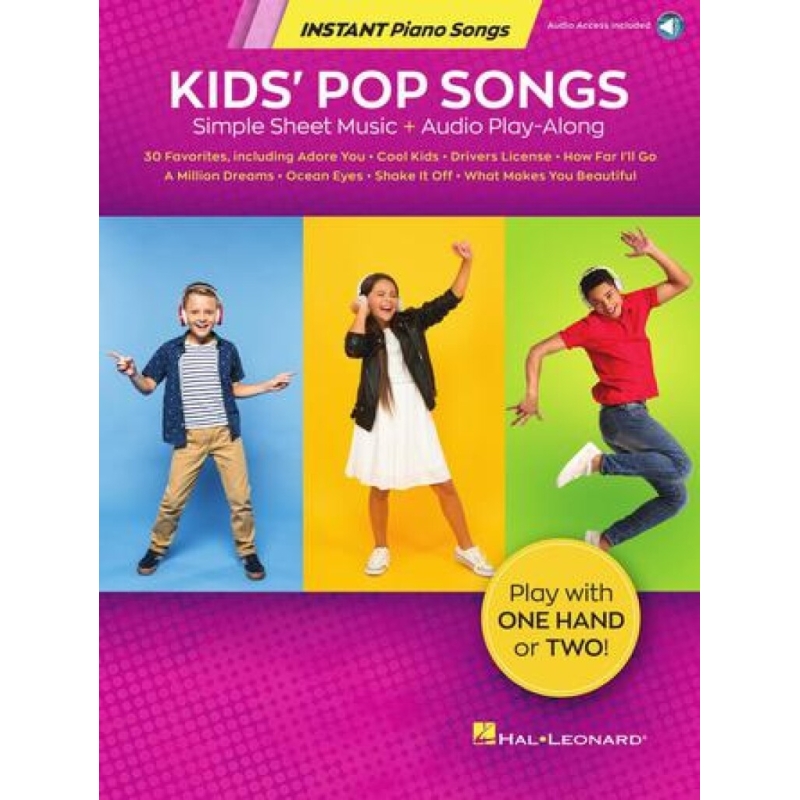 Kids' Pop Songs - Instant Piano Songs
