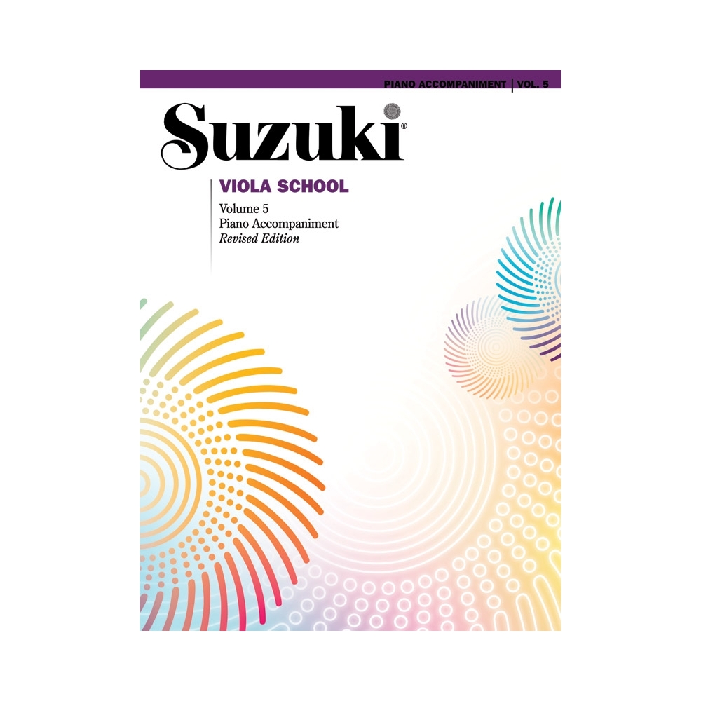 Suzuki Viola School 5 (Piano Accomp.)(Revised)