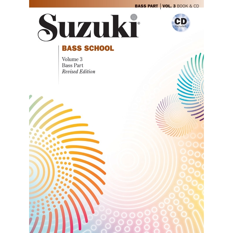 Suzuki Bass School Bass Part&CD, Volume 3
