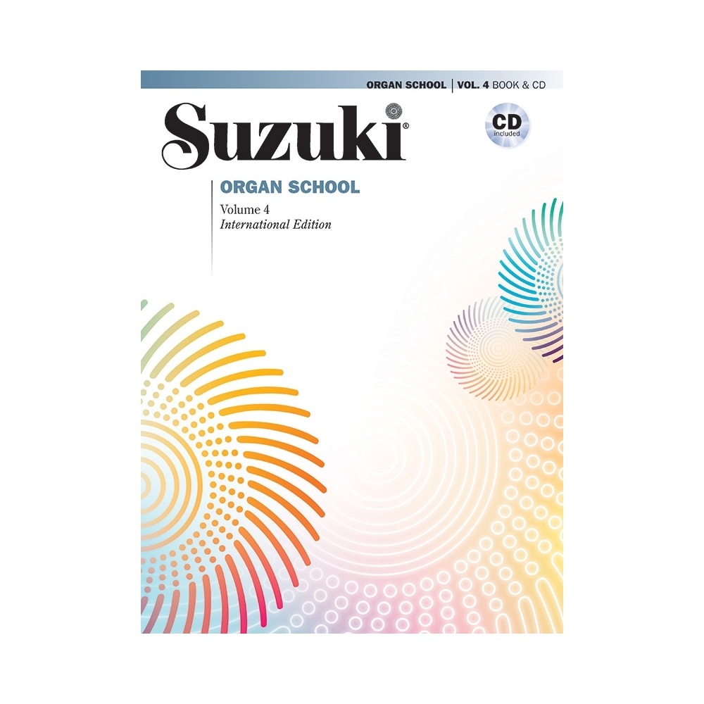 Suzuki Organ School, Volume 4 – Organ Book & CD