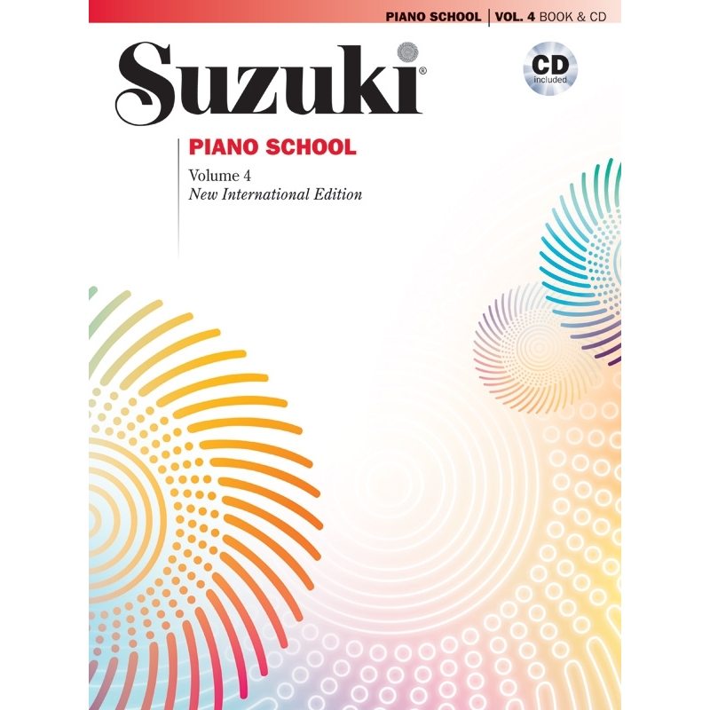 Suzuki Piano School 4 + CD
