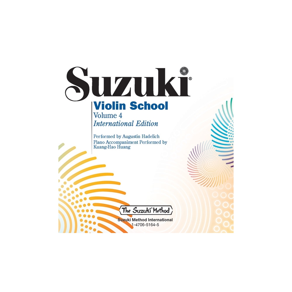 Suzuki Violin School, Volume 4 – CD