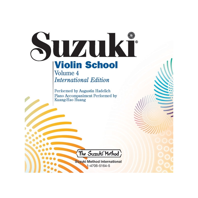 Suzuki Violin School, Volume 4 – CD