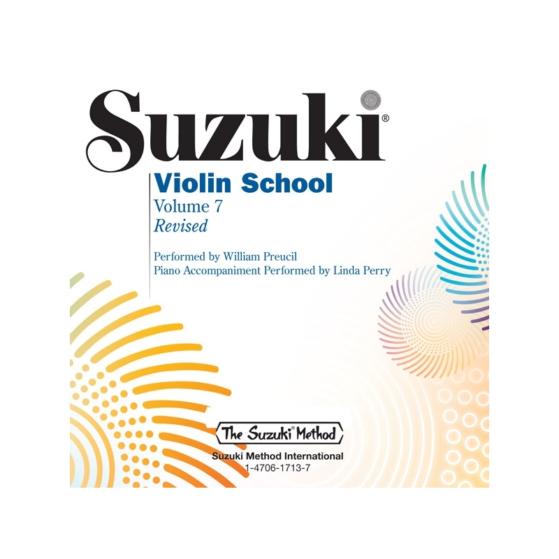 Suzuki Violin School CD, Volume 7 (Revised)