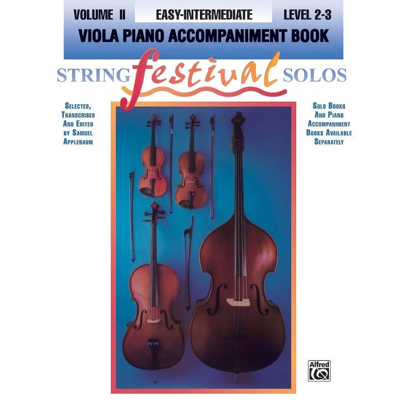 String Festival Solos for Viola, Volume 2 - Piano accompaniment