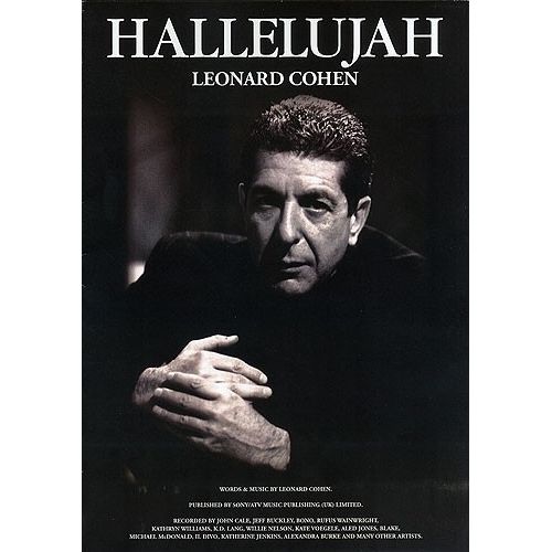 Leonard Cohen: Hallelujah (Single Sheet)