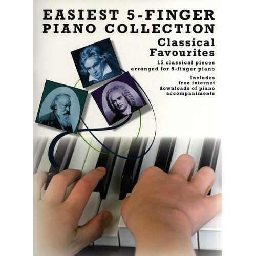 Easiest 5-Finger Piano Collection: Classical Favourites