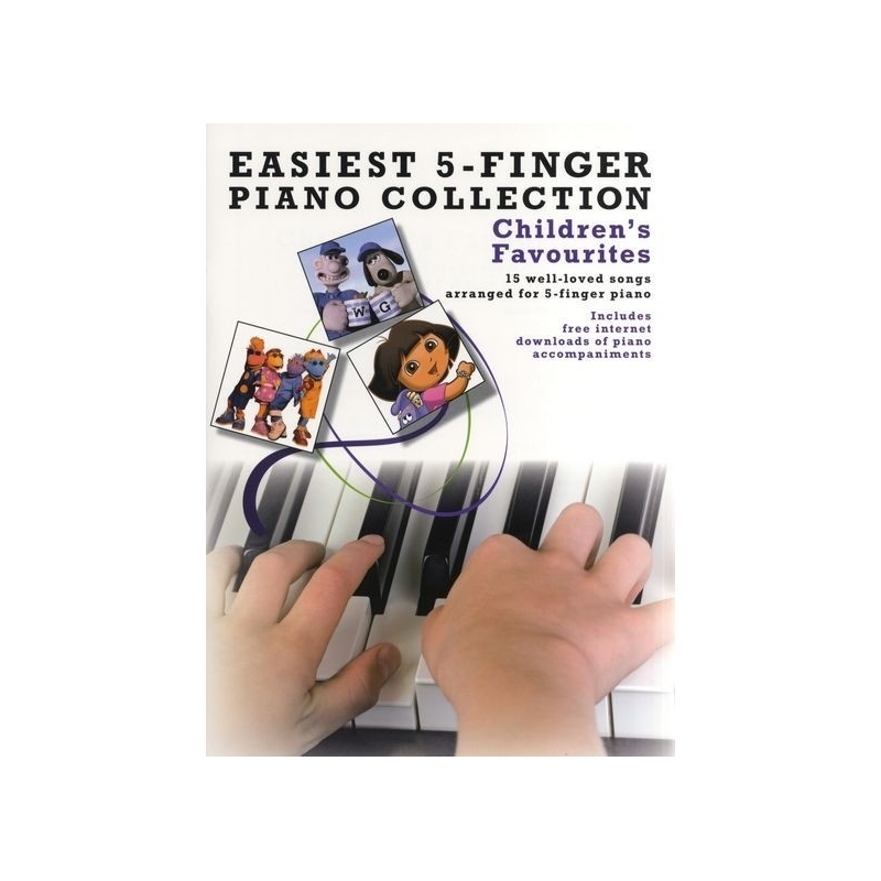 Easiest 5-Finger Piano Collection: Children's Favo