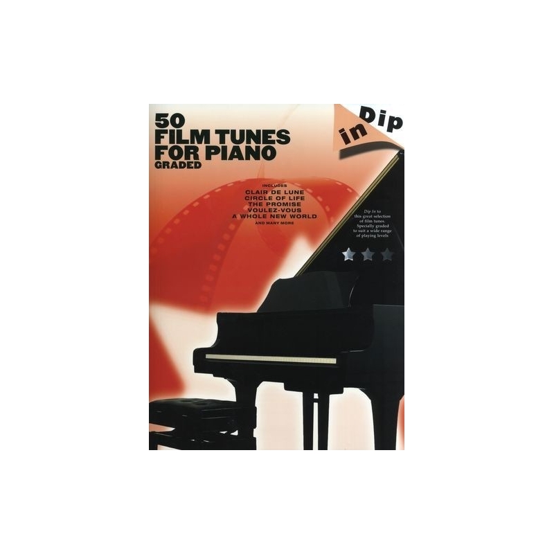 Dip In 50 Film Tunes for Piano
