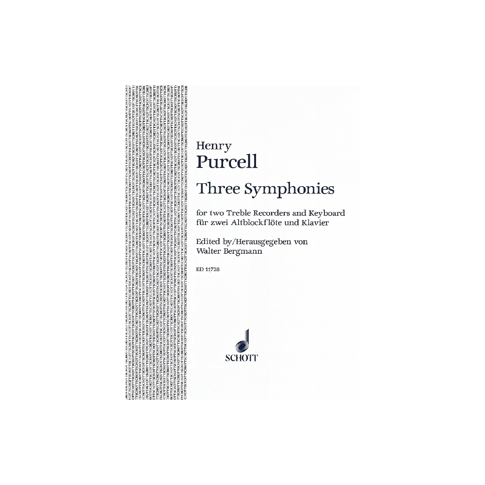 Purcell, Henry - 3 Symphonies 