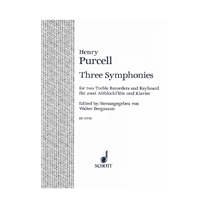 Purcell, Henry - 3 Symphonies
